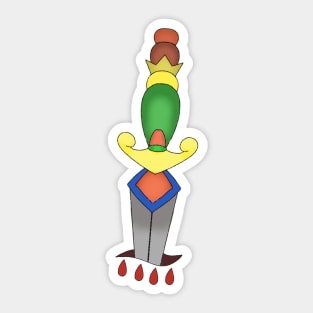 Dagger Sticker